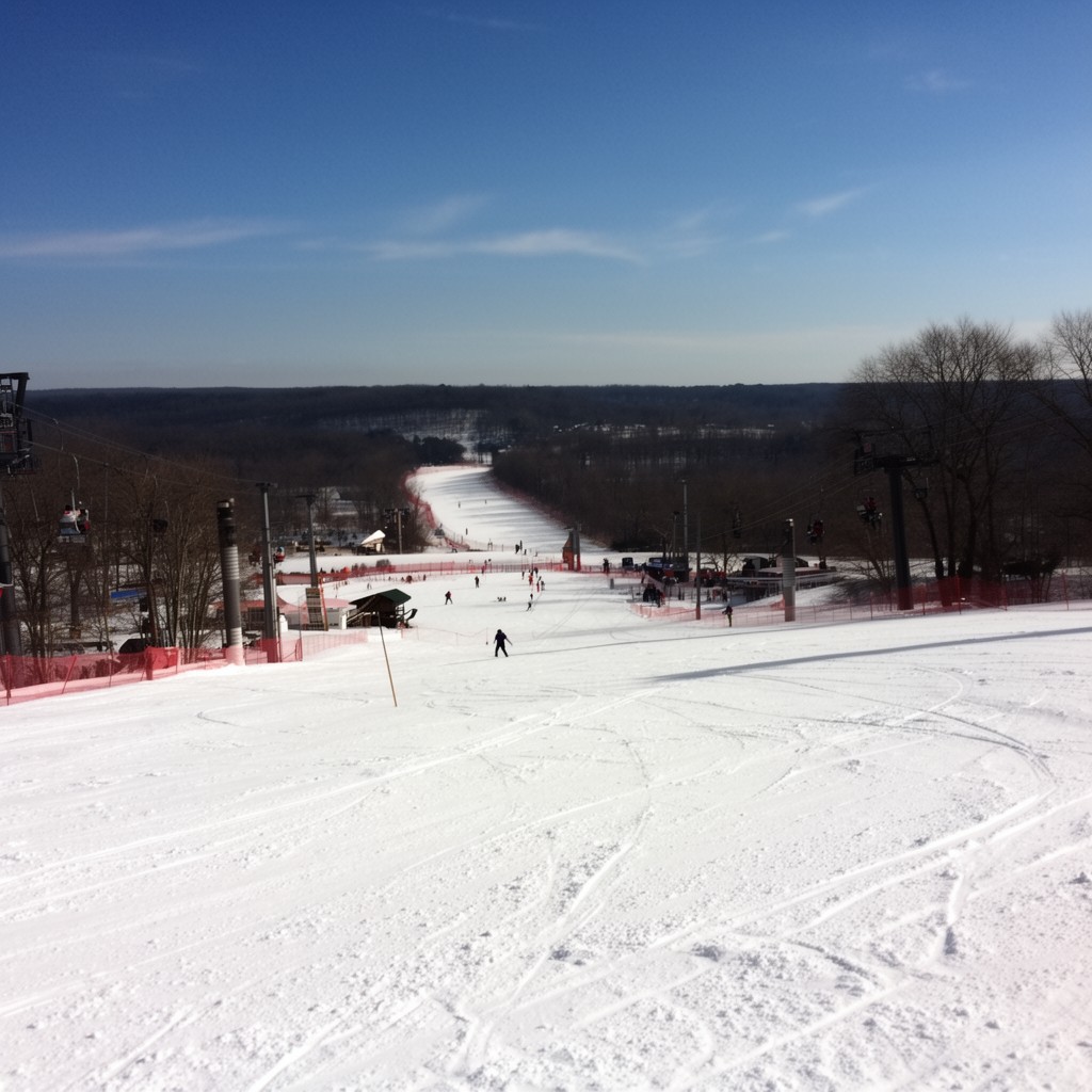 AI-generated illustration of Snow Creek Ski Area