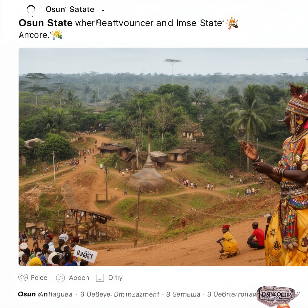 AI-generated illustration of Osun State