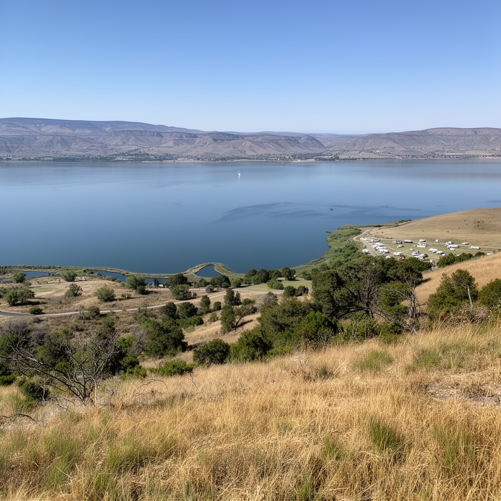 AI-generated illustration of Lake Pueblo State Park