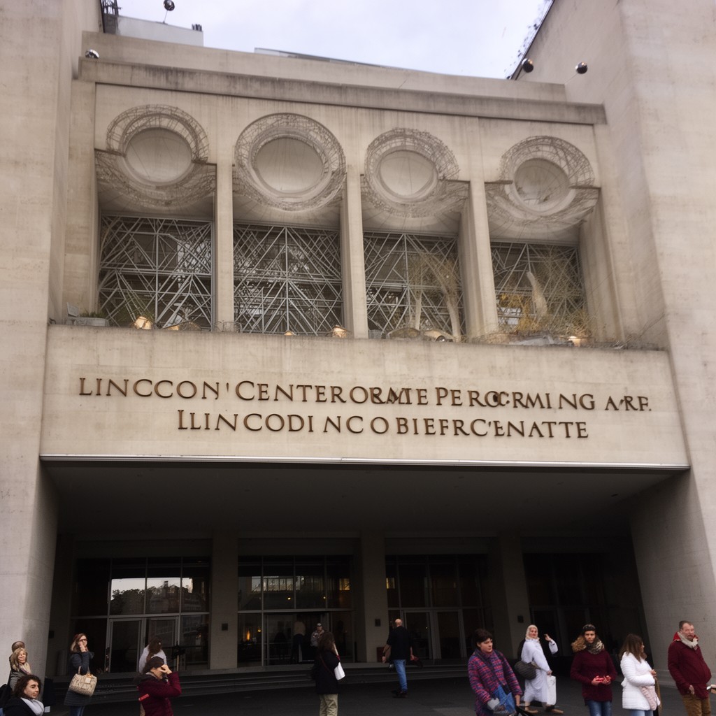 AI-generated illustration of Lincoln Center for the Performing Arts