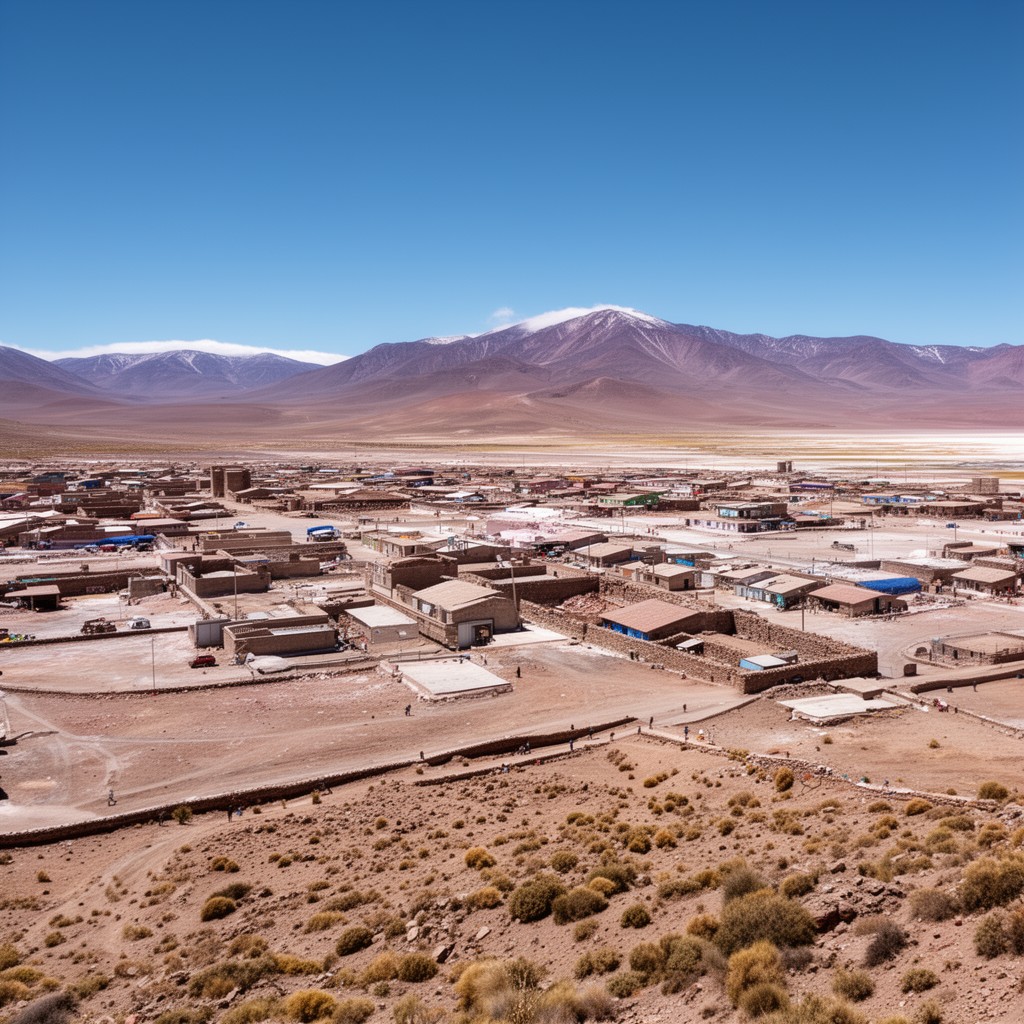 AI-generated illustration of Antofagasta de la Sierra