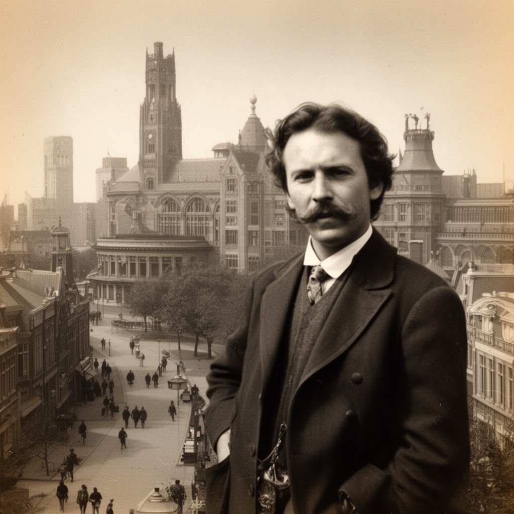 AI-generated illustration of Adriaan Willem Weissman