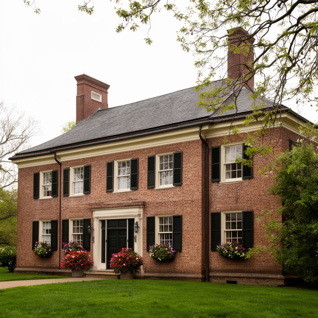 AI-generated illustration of Isaac Royall House