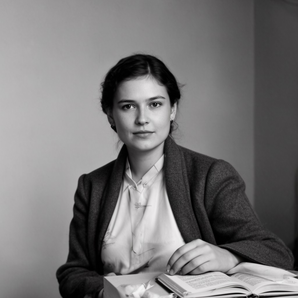 AI-generated illustration of Nadezhda Vasilyeva