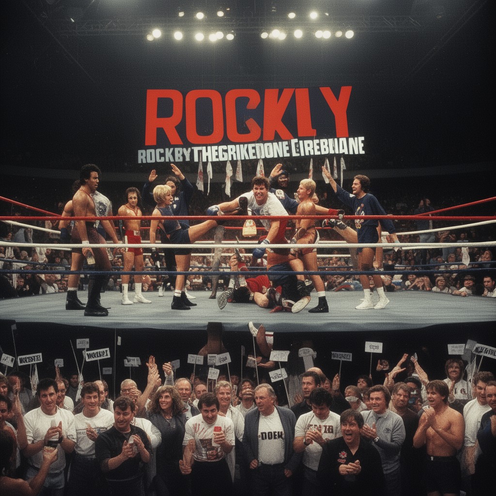 AI-generated illustration of Rocky IV