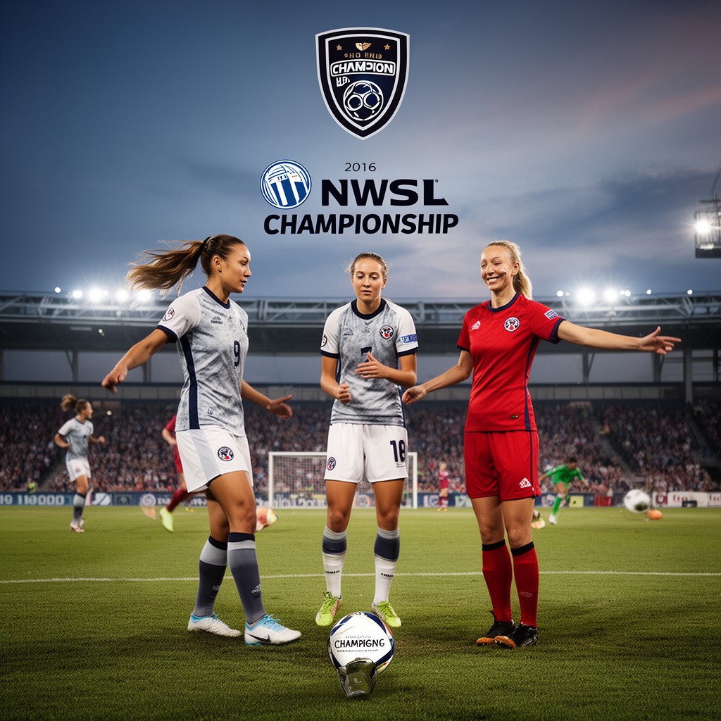 AI-generated illustration of 2016 NWSL Championship