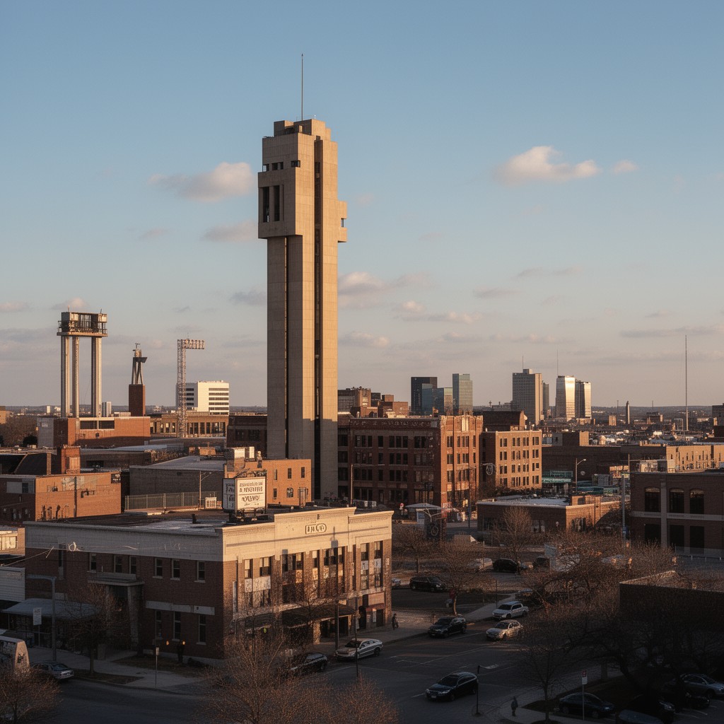 AI-generated illustration of Bartlesville
