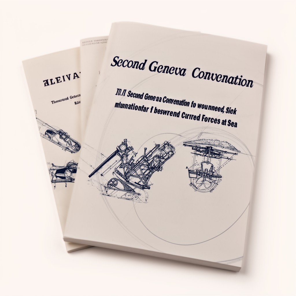 AI-generated illustration of Second Geneva Convention