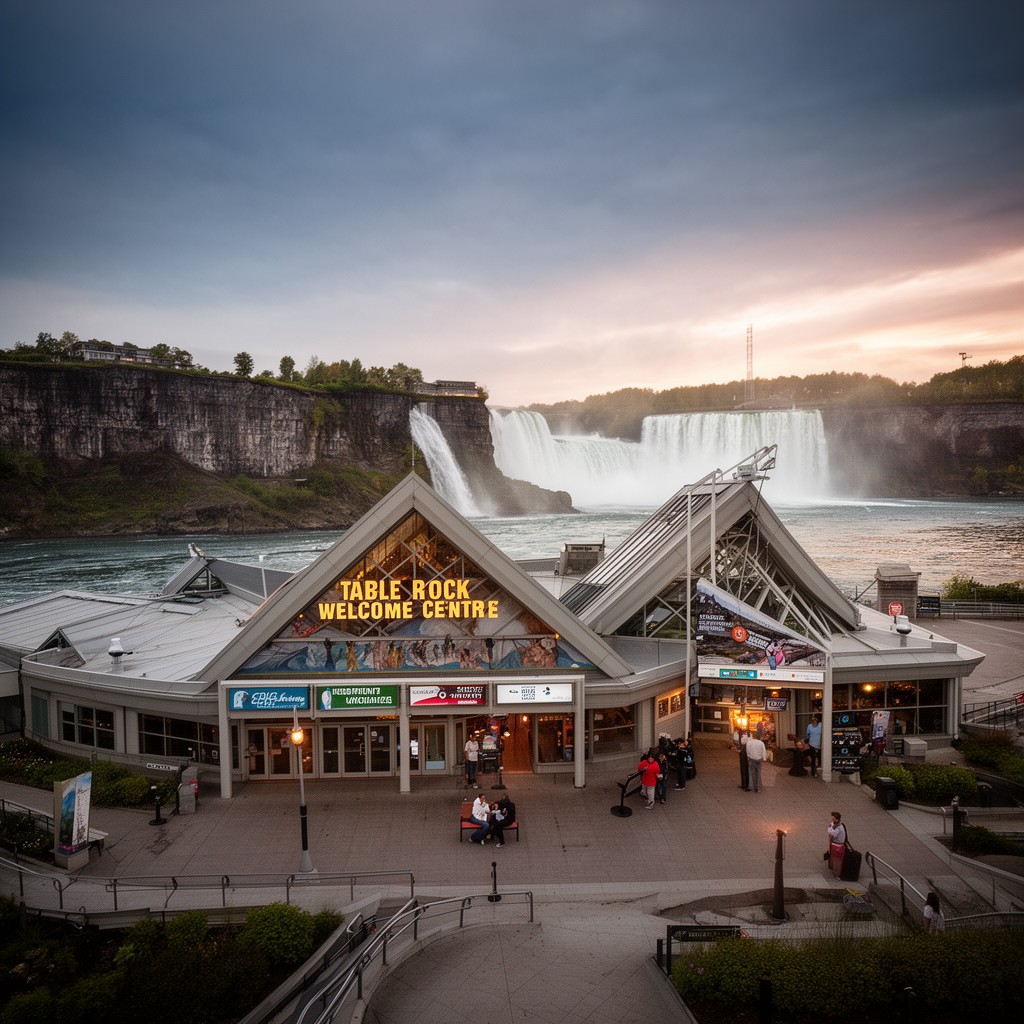 AI-generated illustration of Table Rock Welcome Centre