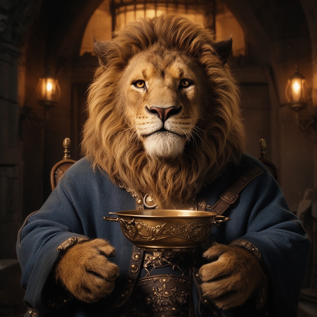 AI-generated illustration of Vincent (Beauty and the Beast)