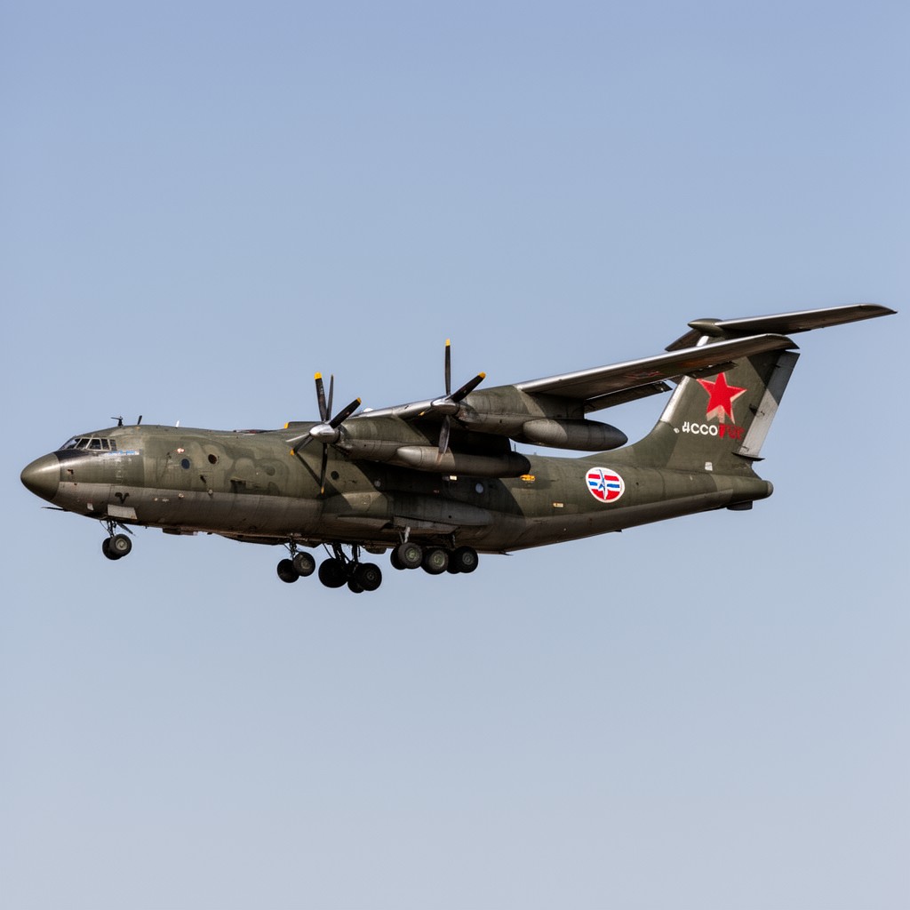 AI-generated illustration of Military Transport Aviation