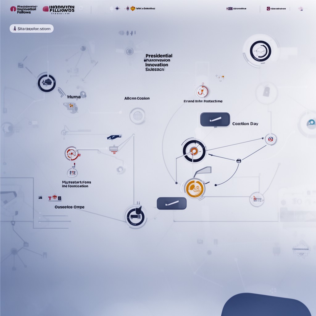 AI-generated illustration of Presidential Innovation Fellows program