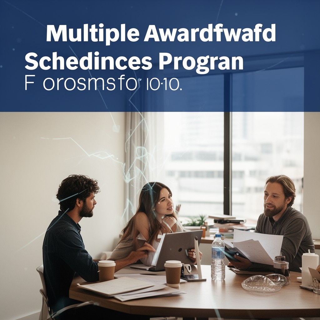 AI-generated illustration of Multiple Award Schedules Program