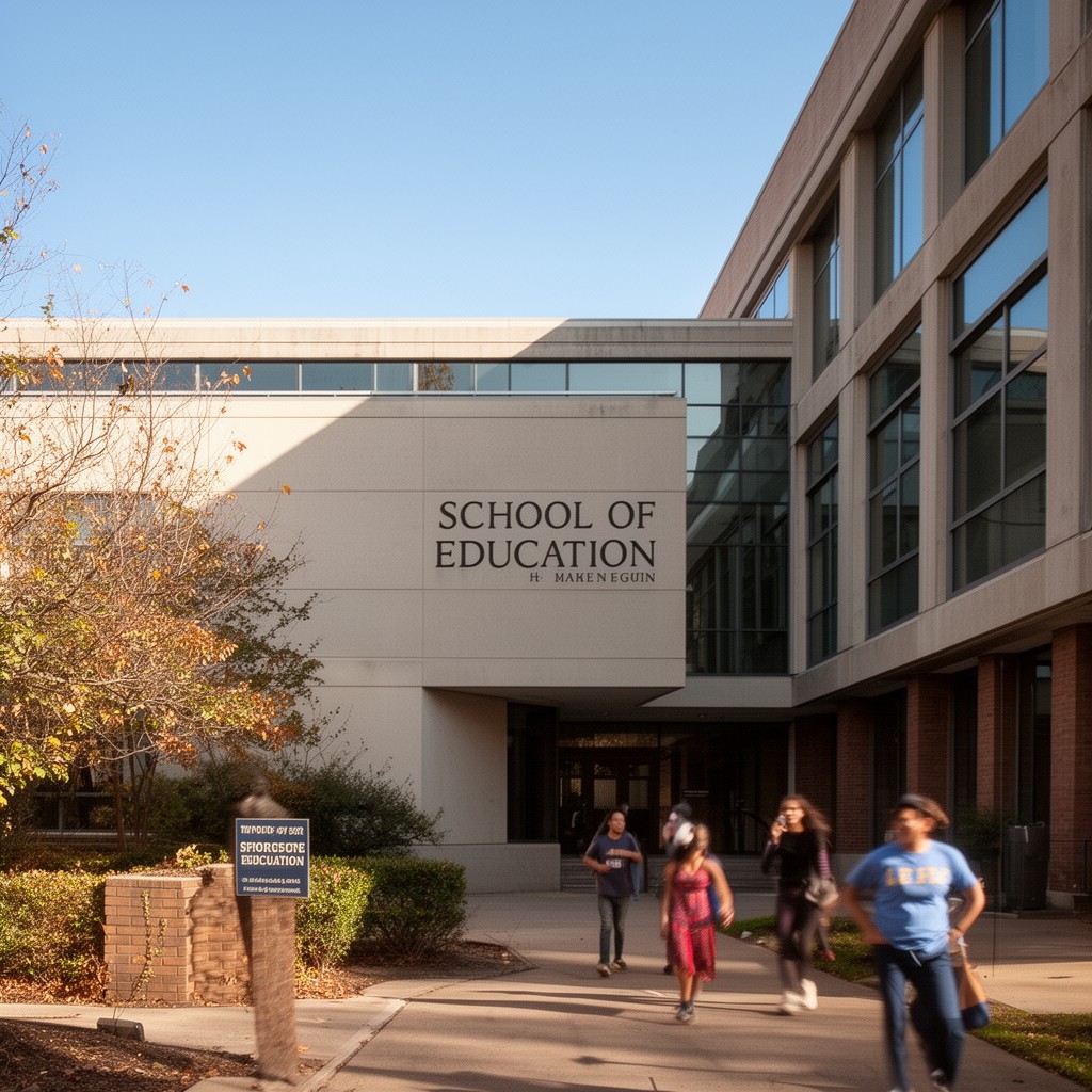 AI-generated illustration of School of Education