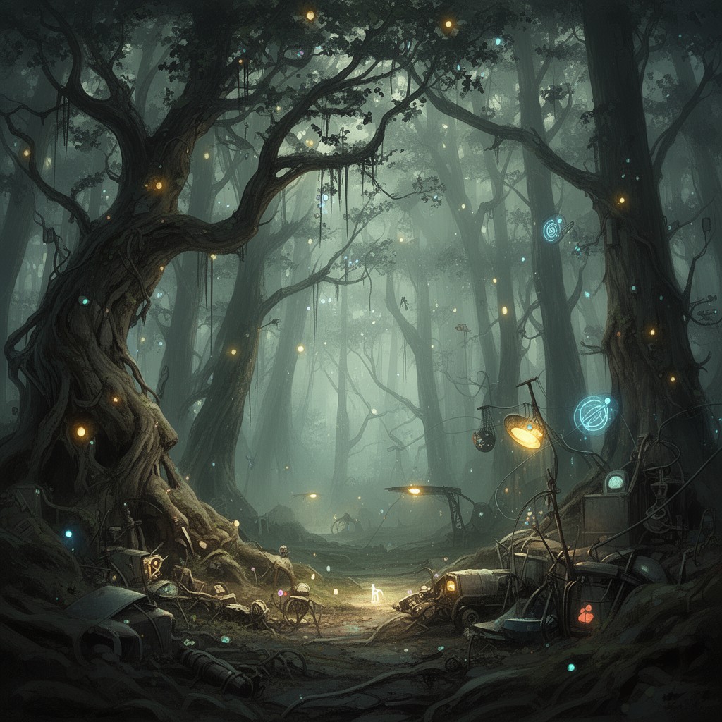AI-generated illustration of Everfree