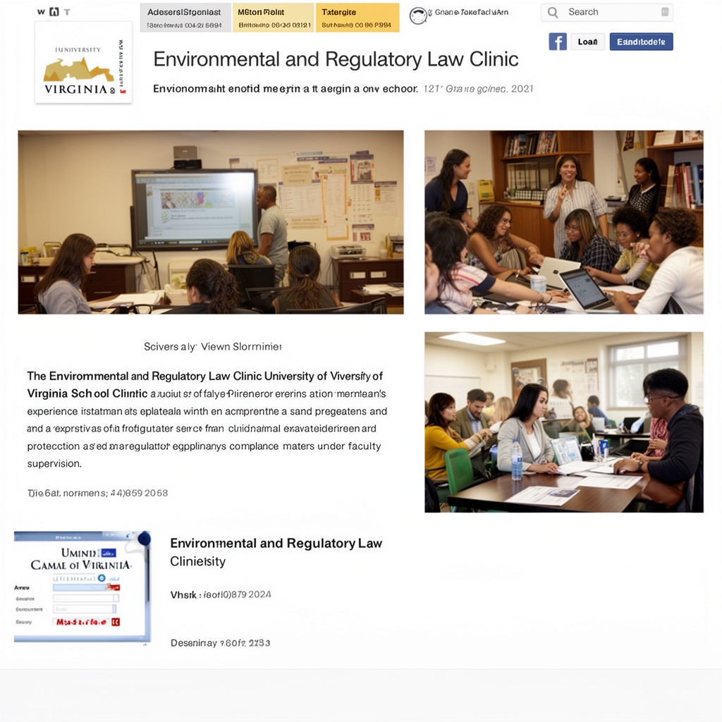 AI-generated illustration of Environmental and Regulatory Law Clinic