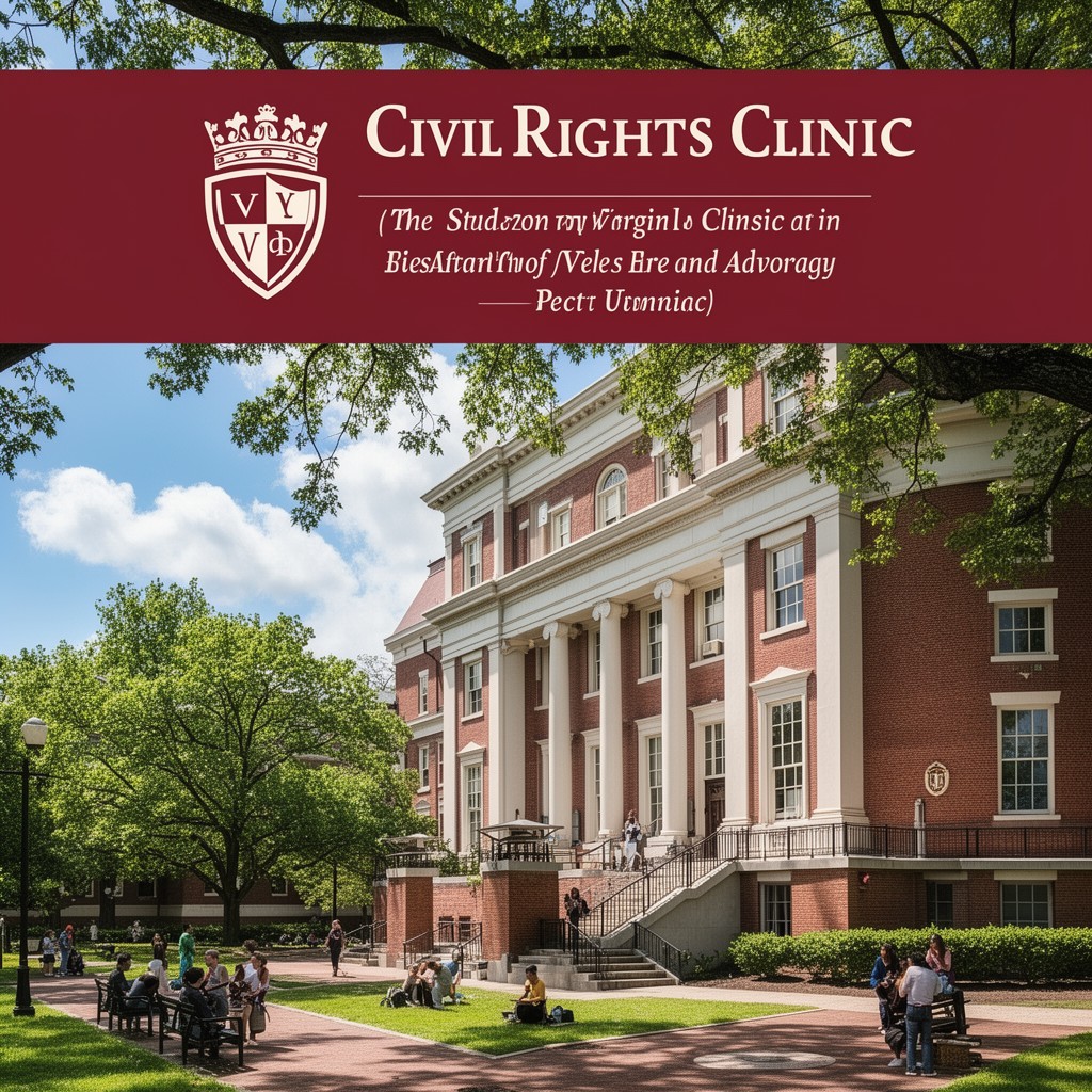 AI-generated illustration of Civil Rights Clinic
