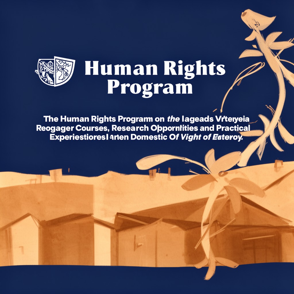AI-generated illustration of Human Rights Program