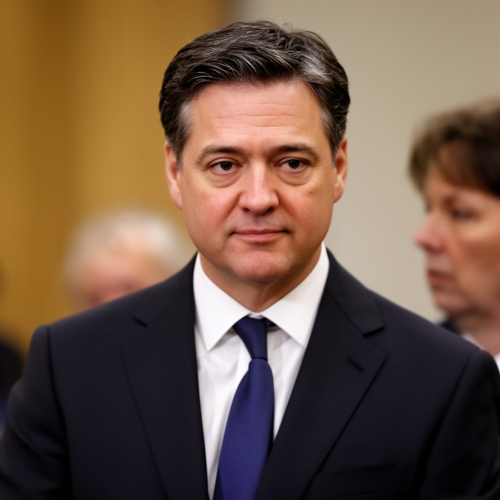 AI-generated illustration of James Comey