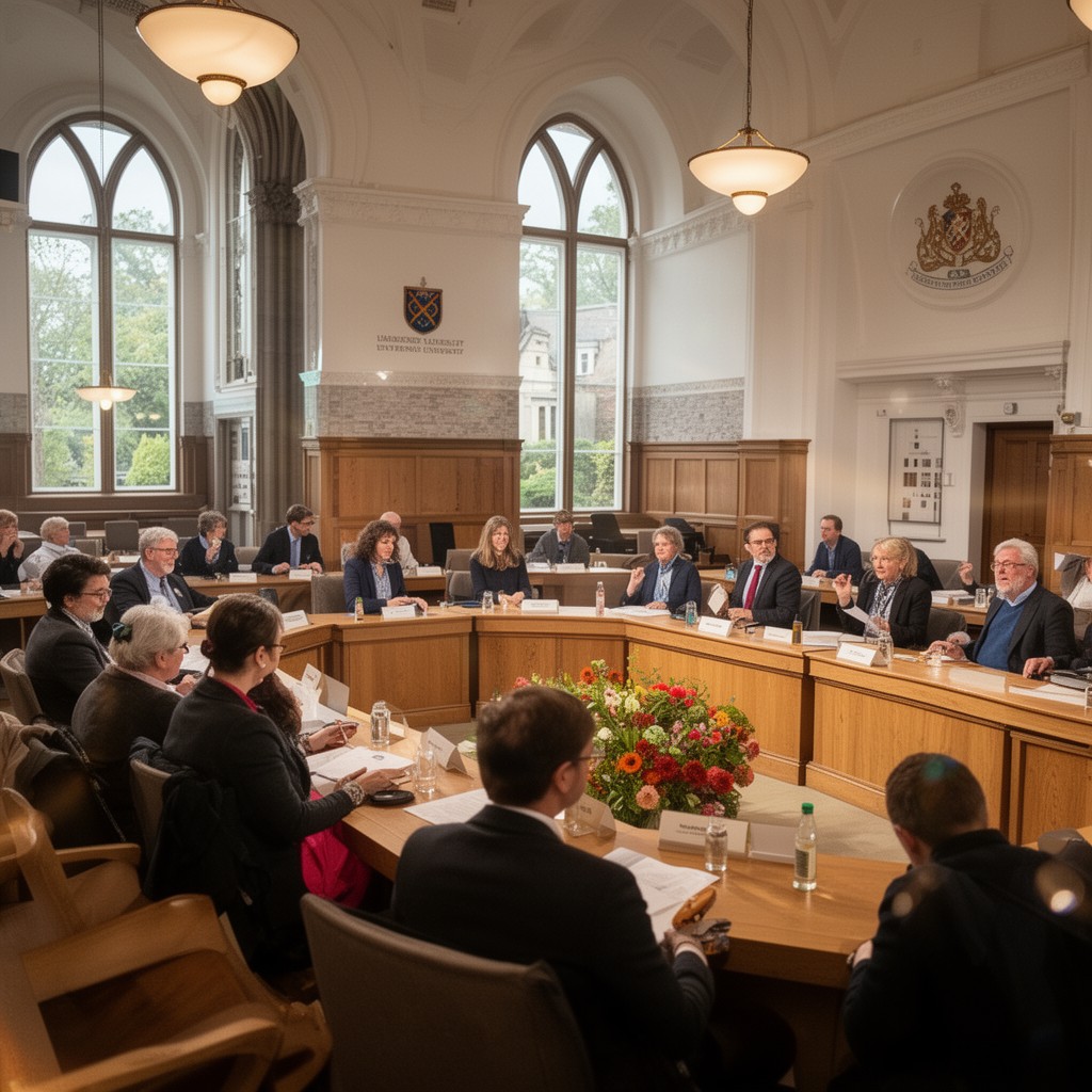AI-generated illustration of University Council