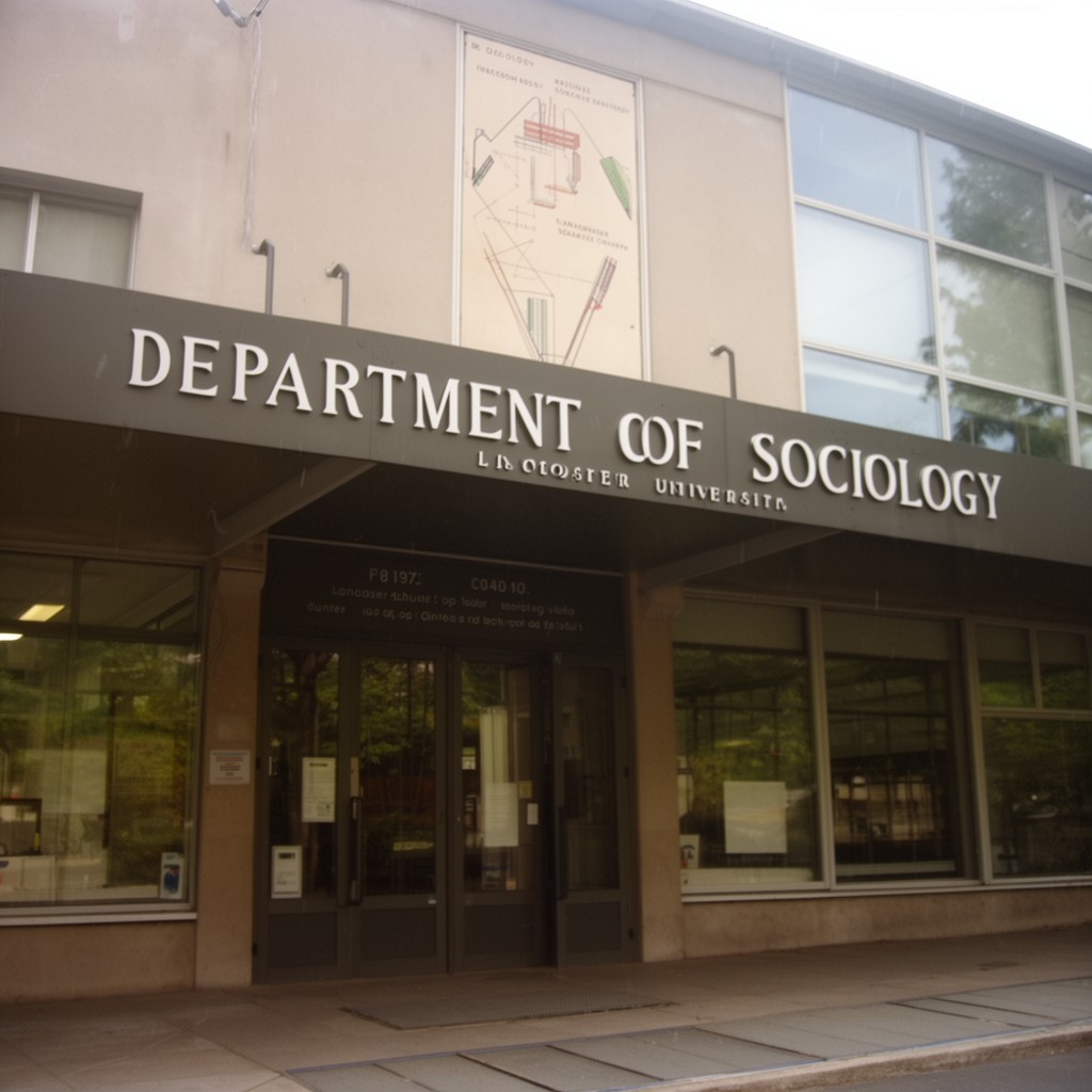 AI-generated illustration of Department of Sociology, Lancaster University
