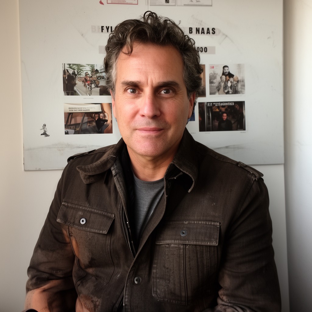 AI-generated illustration of Robert Salerno