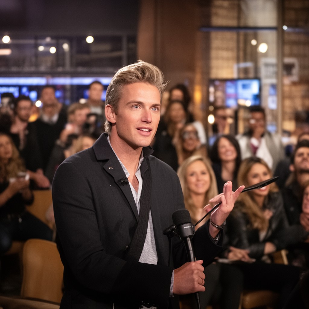 AI-generated illustration of Vance DeGeneres