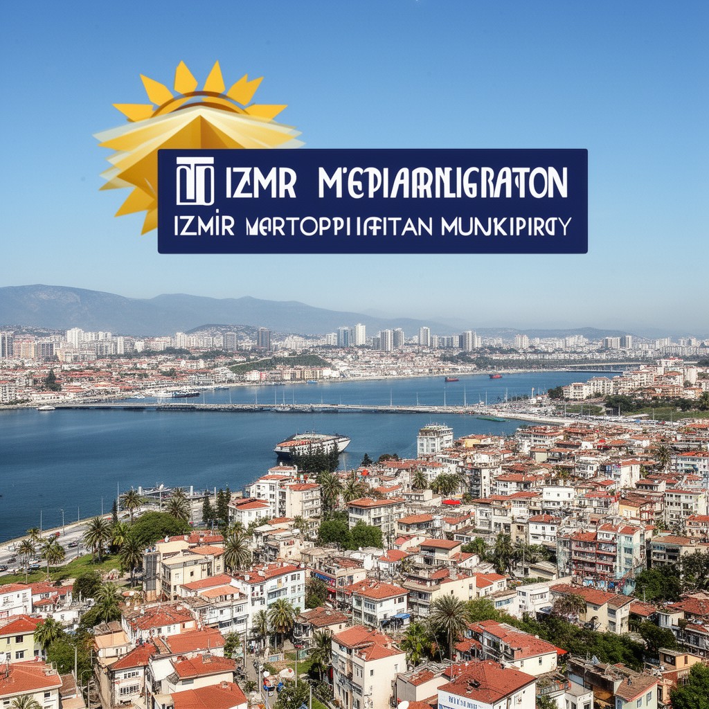 AI-generated illustration of Izmir Metropolitan Municipality