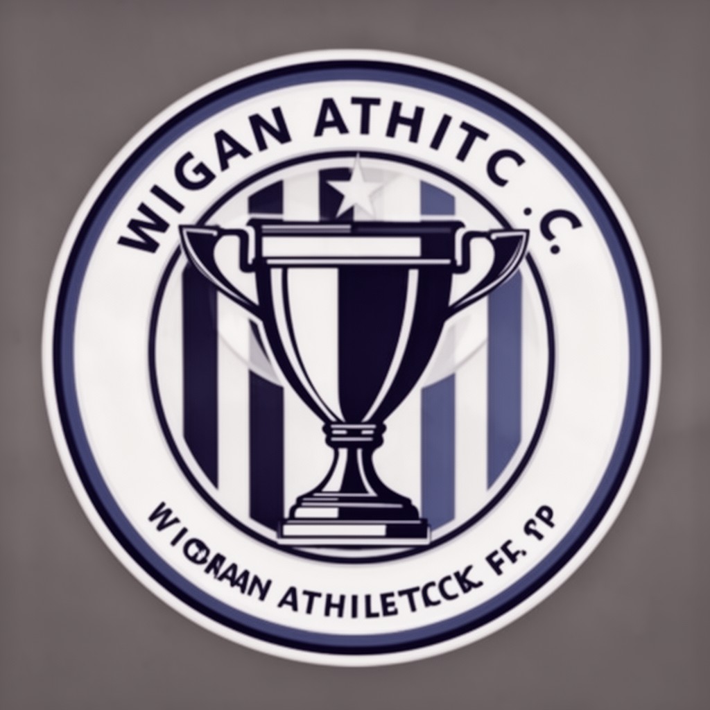 AI-generated illustration of Wigan Athletic F.C.
