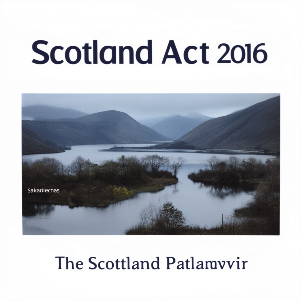 AI-generated illustration of Scotland Act 2016