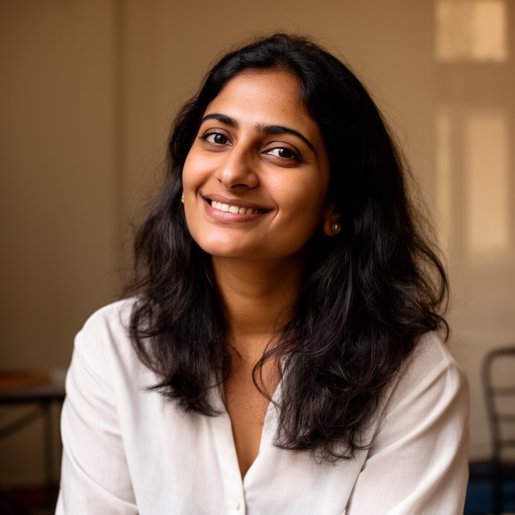 AI-generated illustration of Nilanjana Sudeshna Lahiri