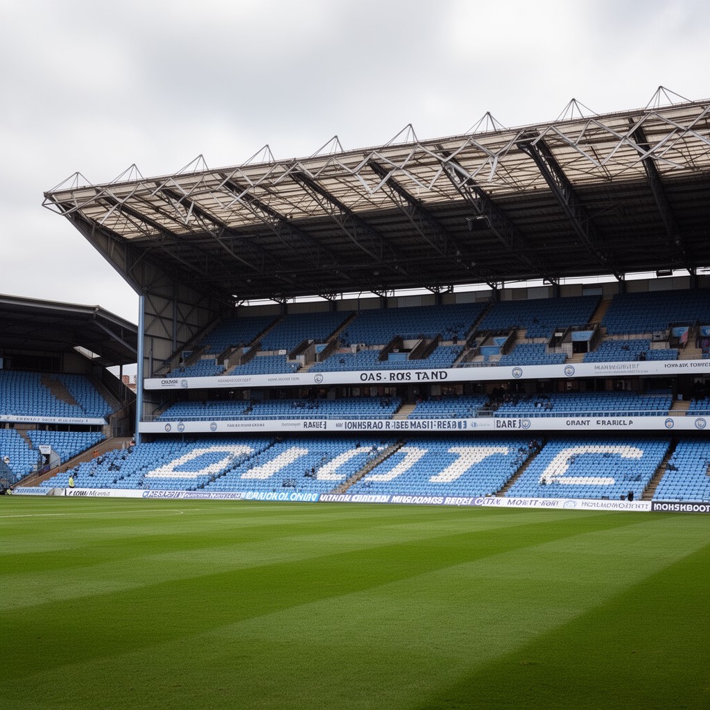 AI-generated illustration of North Stand
