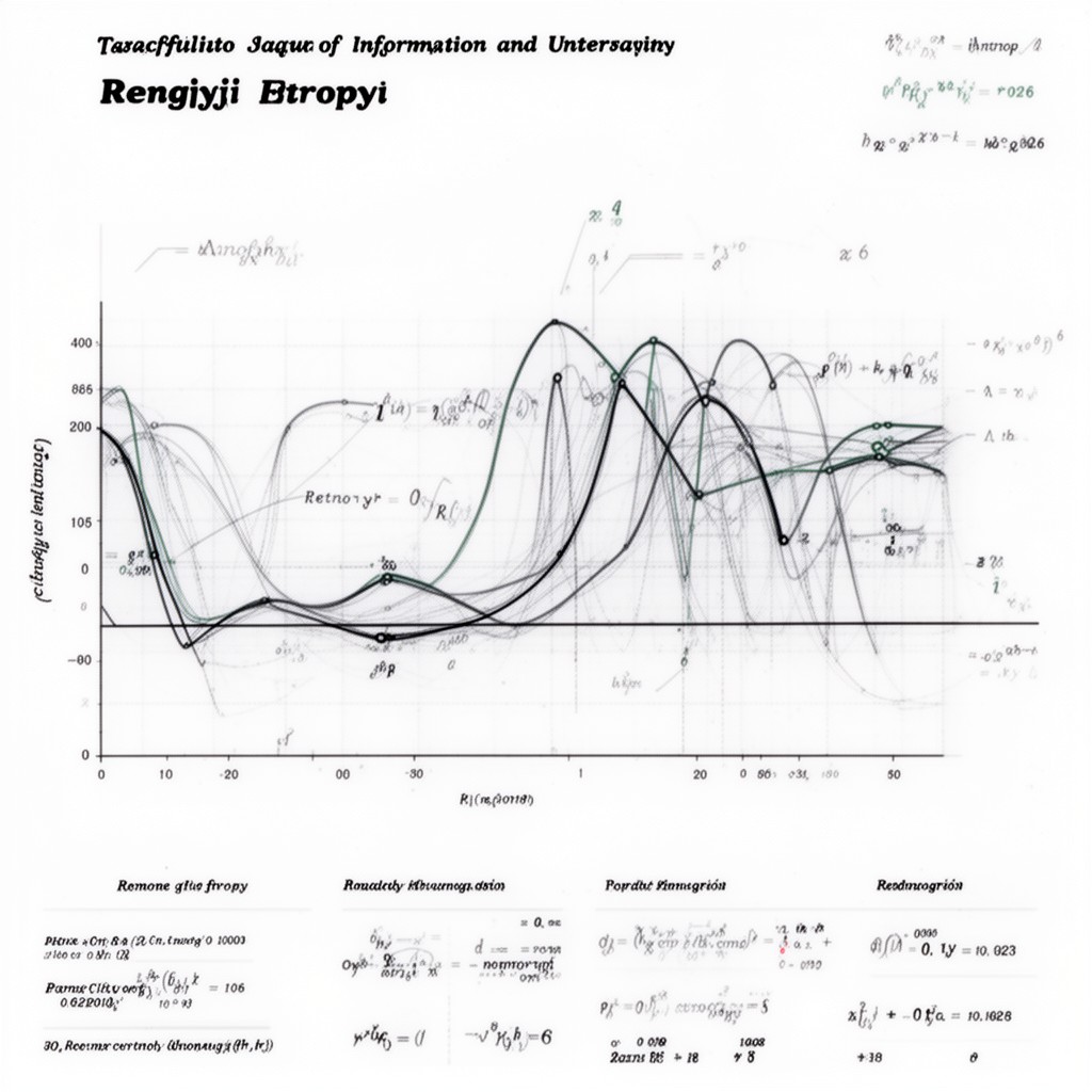 AI-generated illustration of Rényi entropy