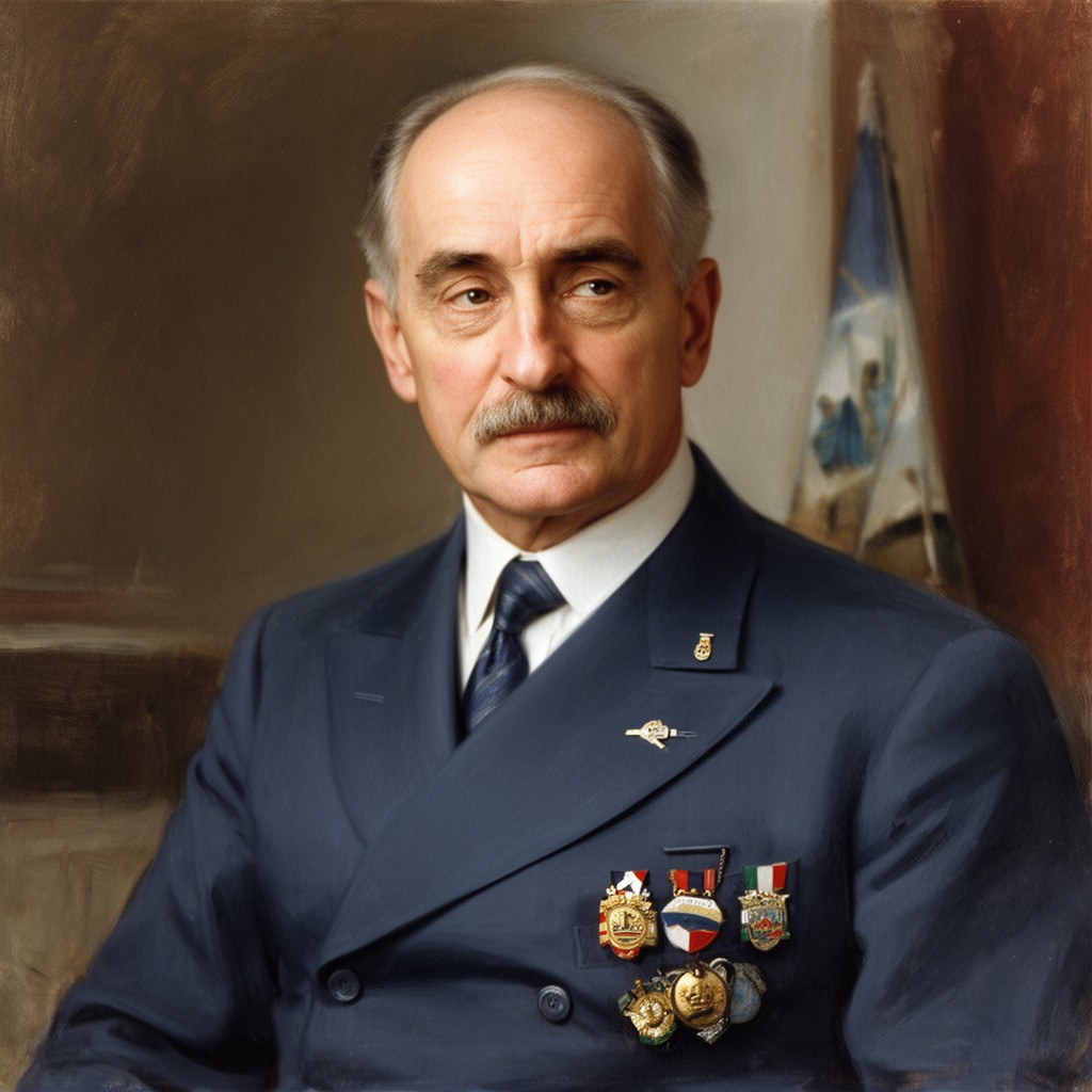 AI-generated illustration of Albert I of Monaco