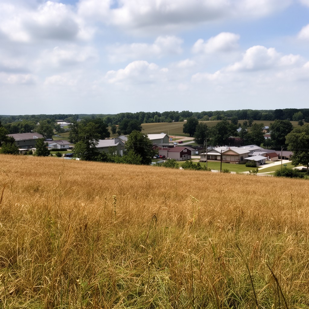 AI-generated illustration of Clinton County, Missouri