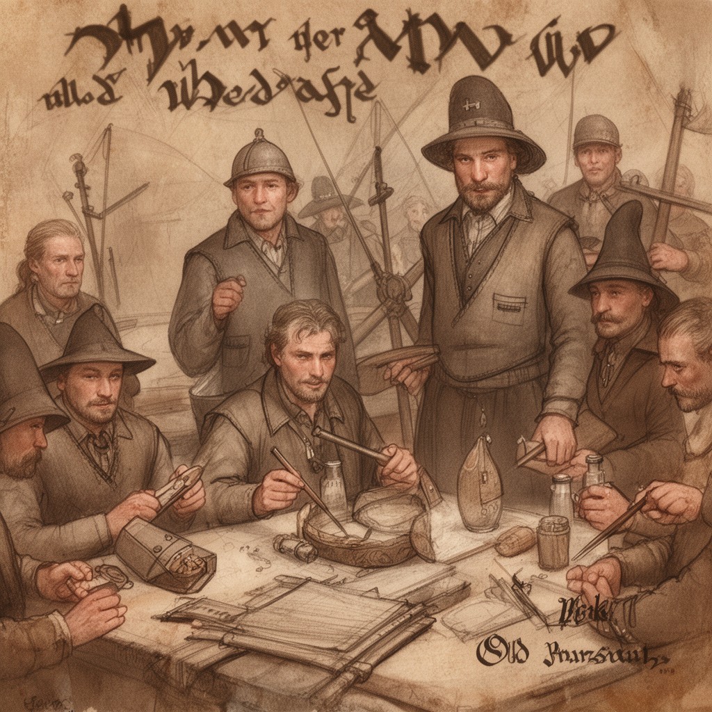 AI-generated illustration of Old Prussians