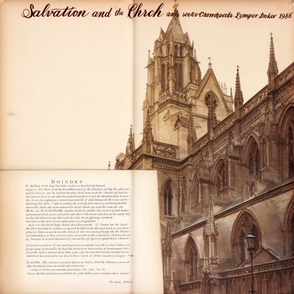 AI-generated illustration of Salvation and the Church