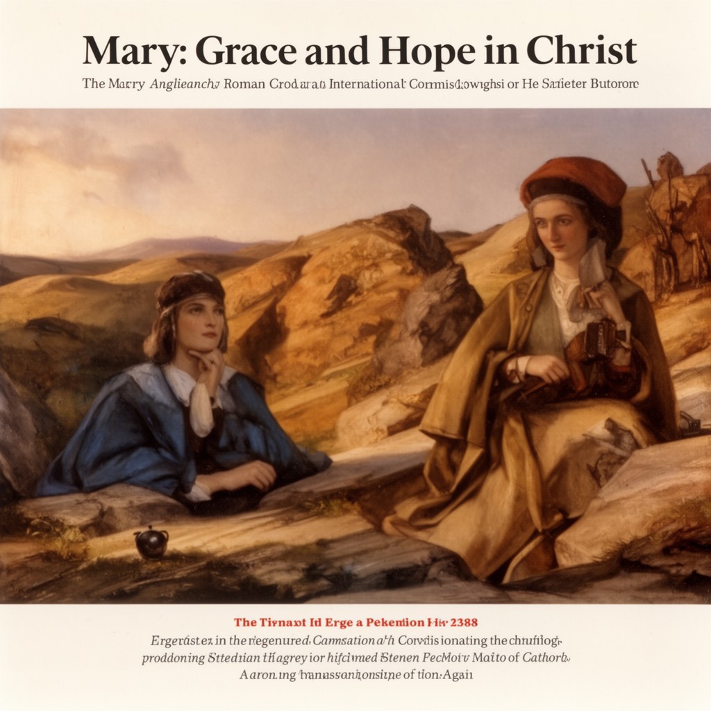 AI-generated illustration of Mary: Grace and Hope in Christ