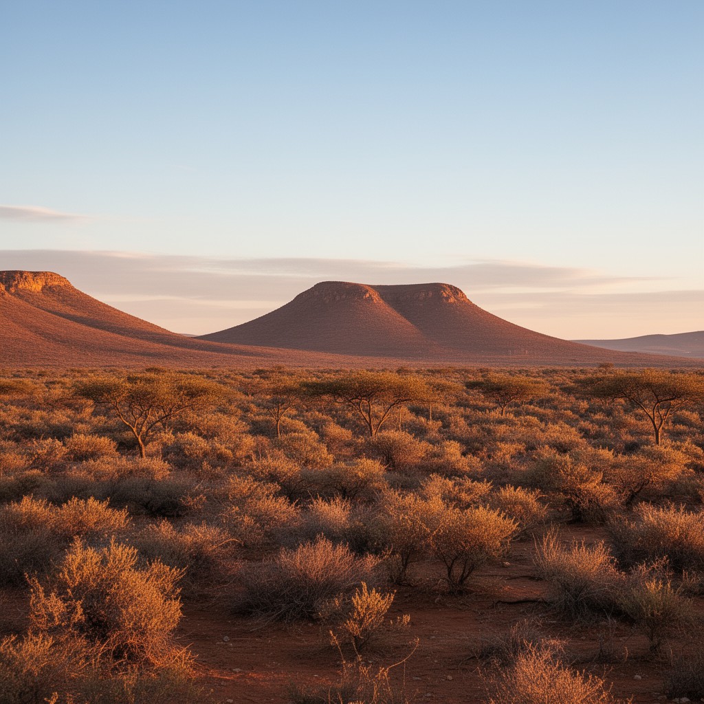 AI-generated illustration of Northern Cape Provincial Government