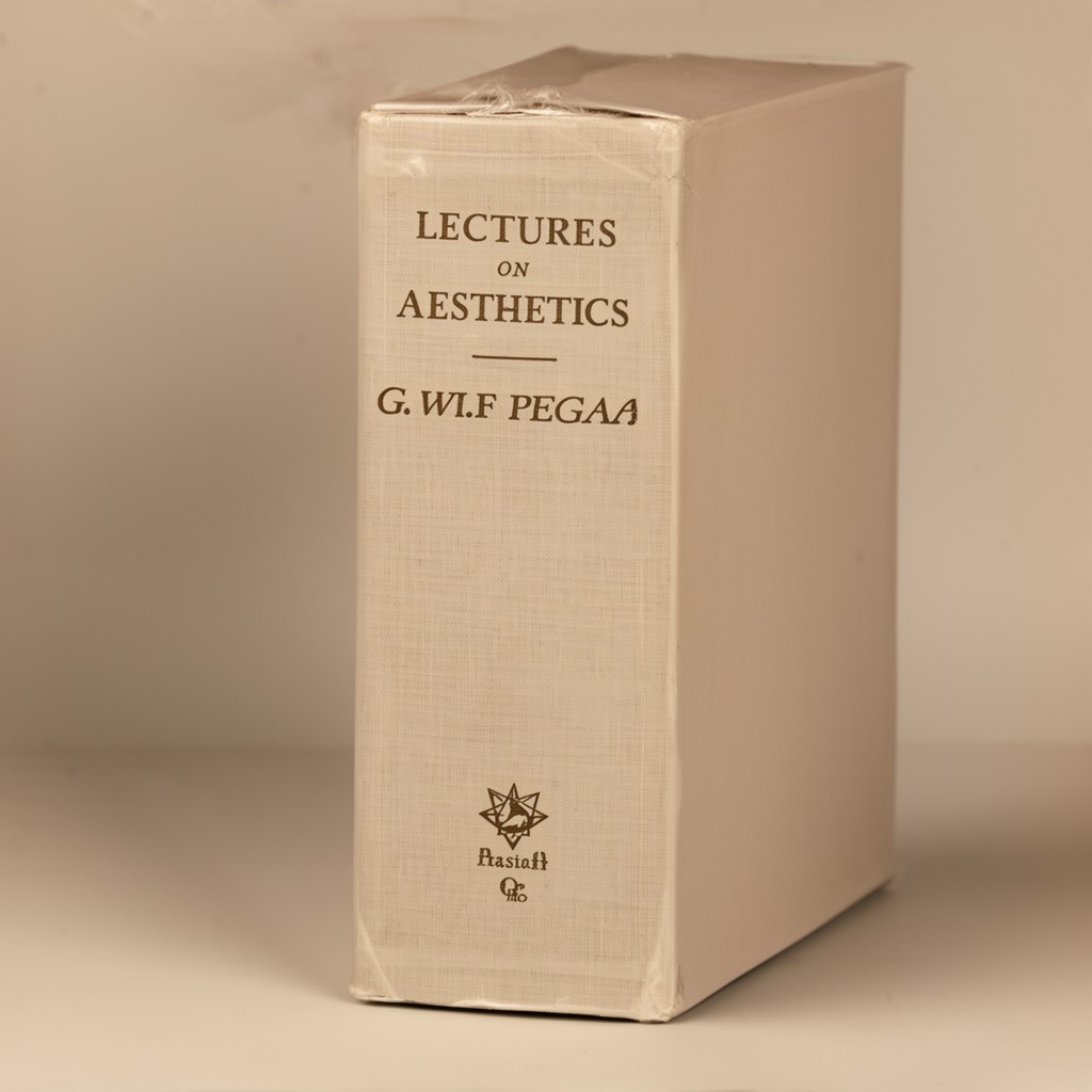 AI-generated illustration of Lectures on Aesthetics