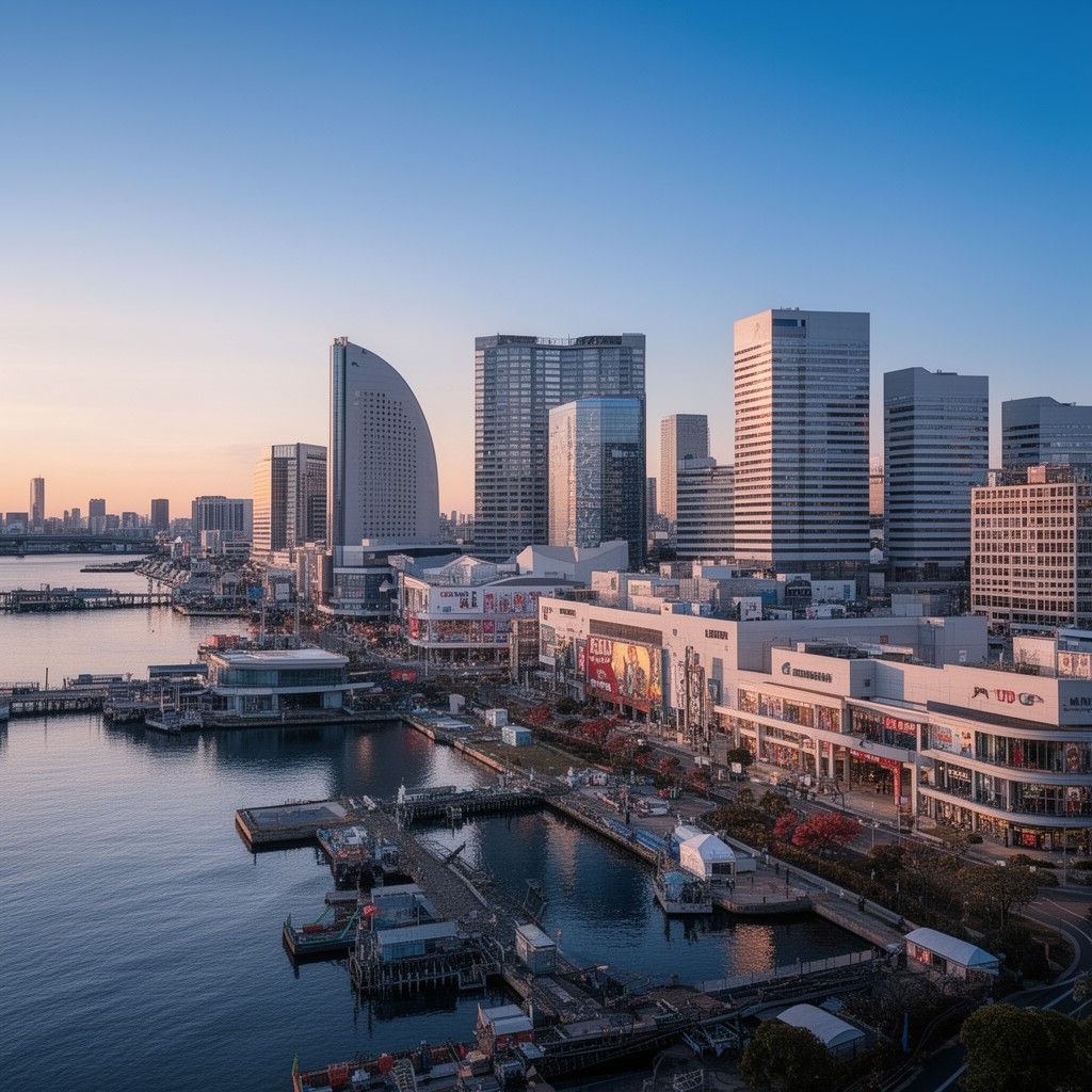 AI-generated illustration of Minato Mirai 21