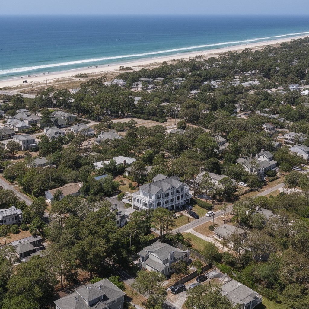 AI-generated illustration of Santa Rosa County, Florida