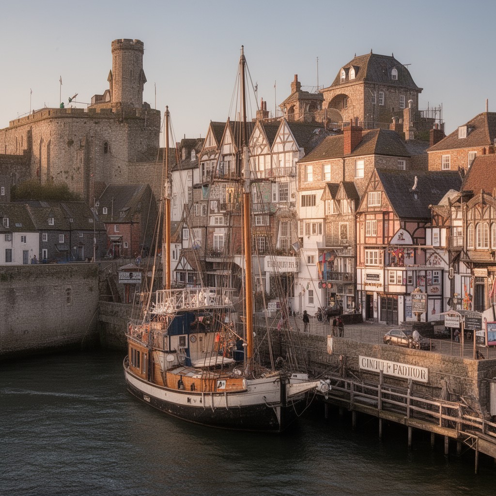 AI-generated illustration of Cinque Ports