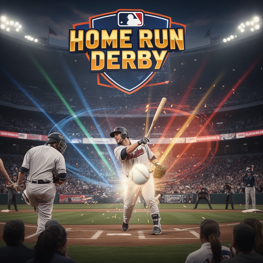 AI-generated illustration of Home Run Derby (associated event)