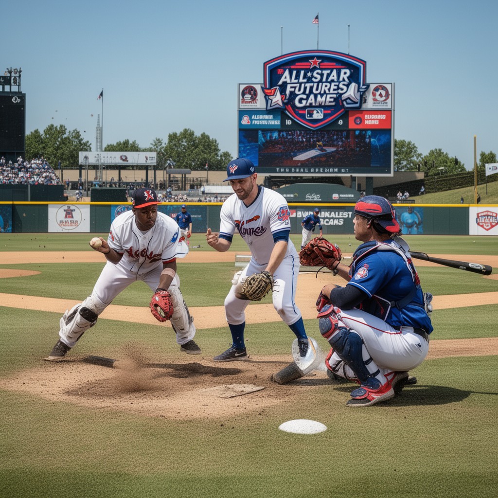 AI-generated illustration of All-Star Futures Game (associated event)