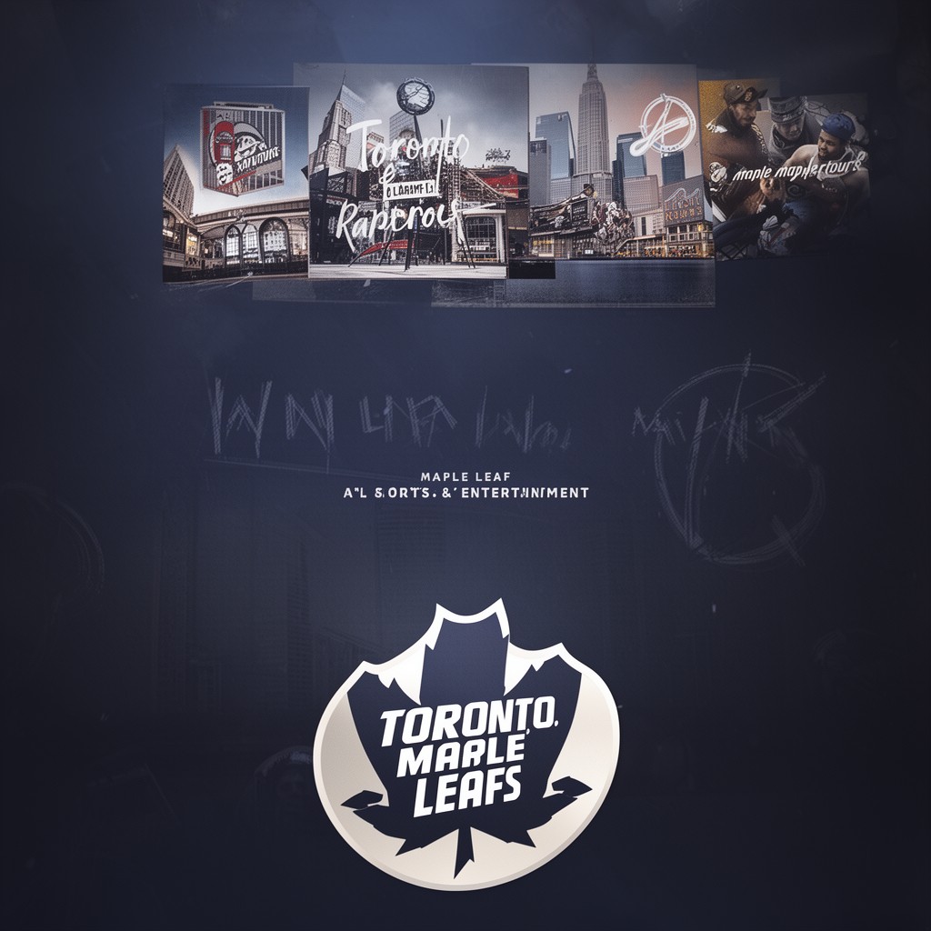 AI-generated illustration of Maple Leaf Sports & Entertainment