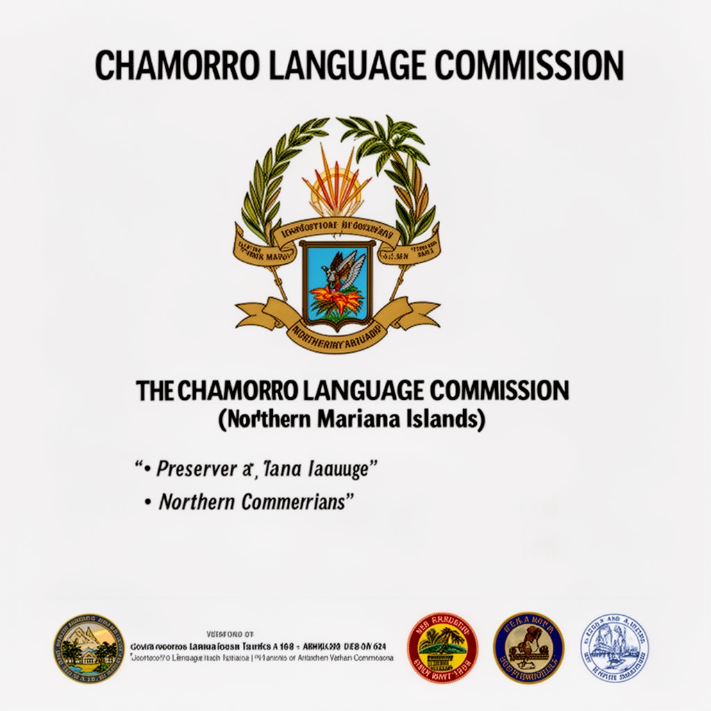 AI-generated illustration of Chamorro Language Commission (Northern Mariana Islands)