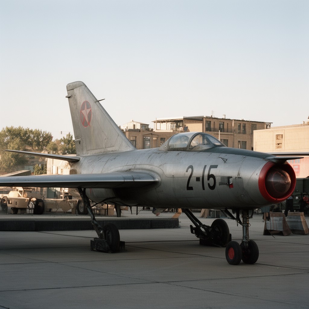 AI-generated illustration of Mikoyan-Gurevich MiG-15