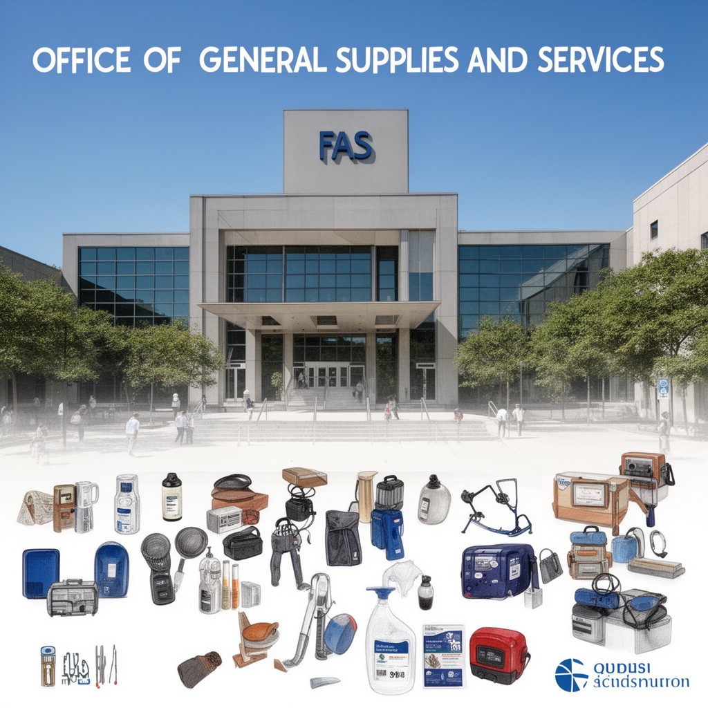 AI-generated illustration of Office of General Supplies and Services (FAS)