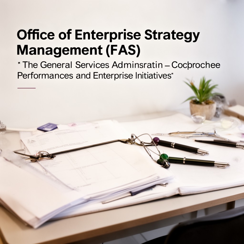 AI-generated illustration of Office of Enterprise Strategy Management (FAS)